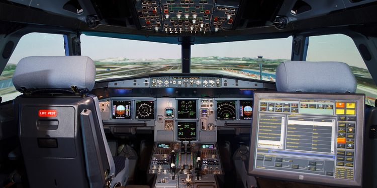 Un simulador de vuelo A320 de GTA recibe la certificación UPRT de EASA