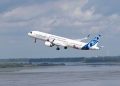 El A321XLR de Airbus despegó por primera vez