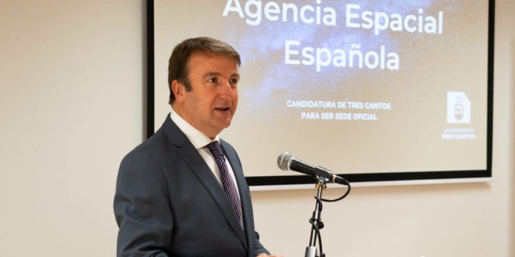 El alcalde de Tres Cantos (Madrid), Jesús Moreno