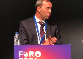 El director general de Indaero, Darío González, en Foro Espacio