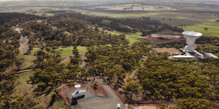 La ESA construye la cuarta antena de espacio profundo en Australia