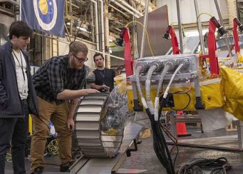 Pruebas de salida del prototipo VIPER y el módulo de aterrizaje lunar