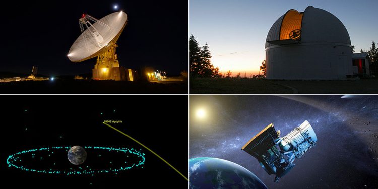 Un ejercicio de defensa planetaria utiliza Apophis como suplente de un asteroide peligroso