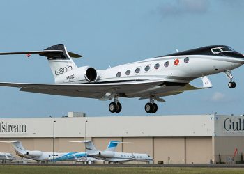 Vuelo inaugural del nuevo G800 de Gulfstream