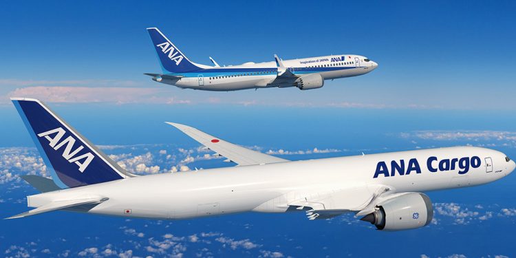 ANA encarga a Boeing 20 aviones 737-8 y 10 opciones por el 777-8 Freighter