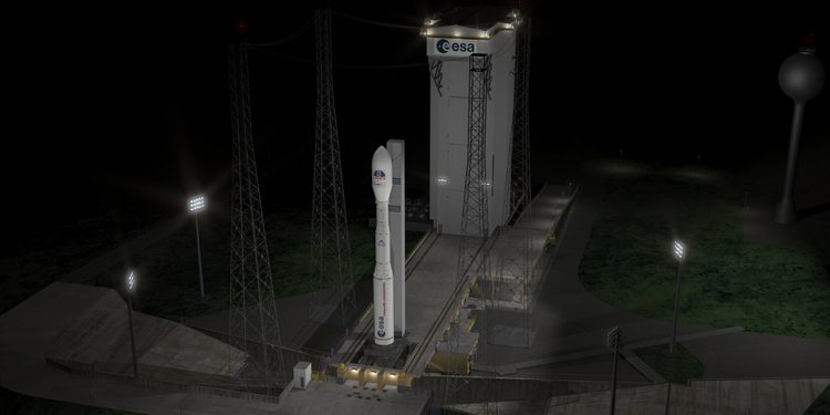 El nuevo lanzador Vega-C de la ESA, listo para su vuelo inaugural