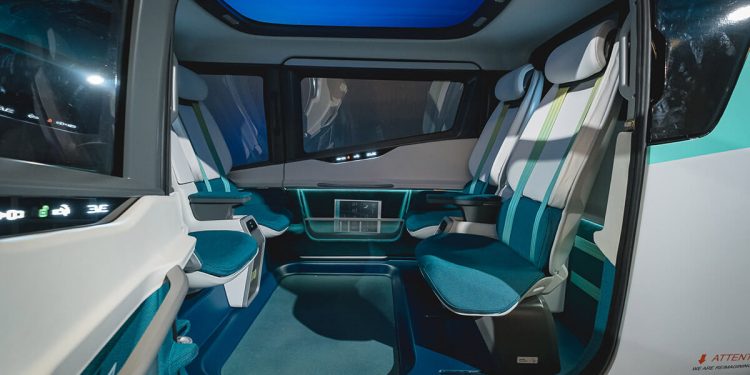 Eve muestra su cabina eVTOL por primera vez en el Salón Aeronáutico de Farnborough