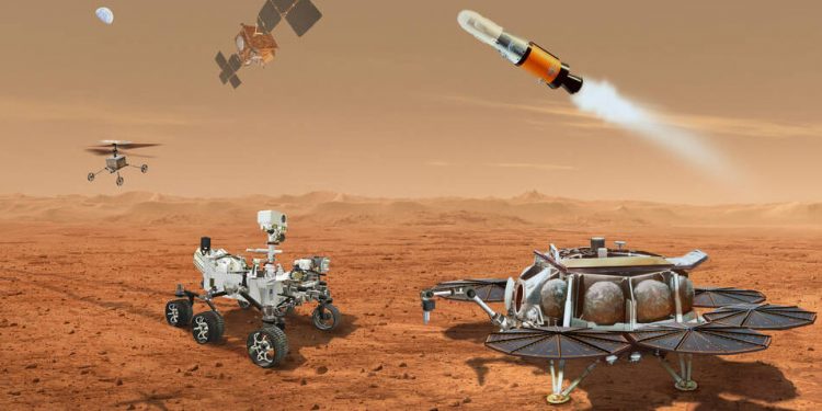 La Nasa revisó el programa para traer muestras de Marte a la Tierra