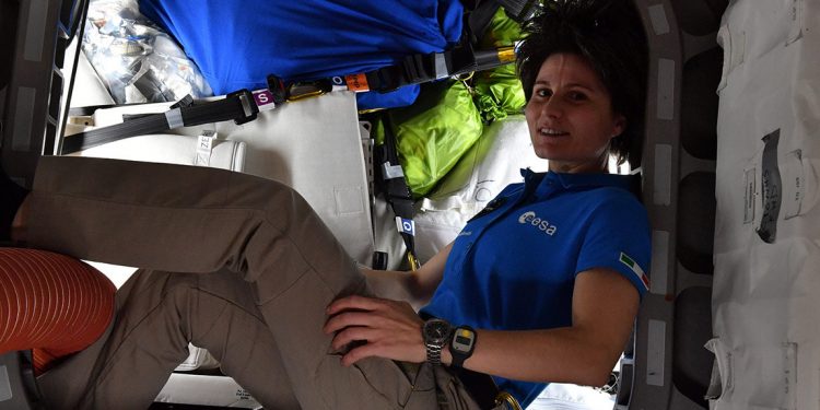 La astronauta Samantha Cristoforetti