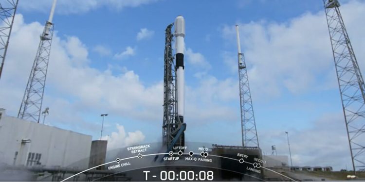 Lanzamiento de Starlink