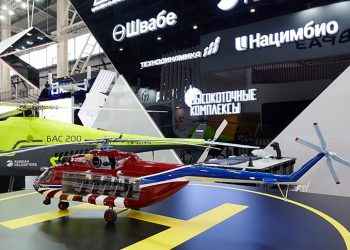 Russian Helicopters presentó el helicóptero Mi-171A3