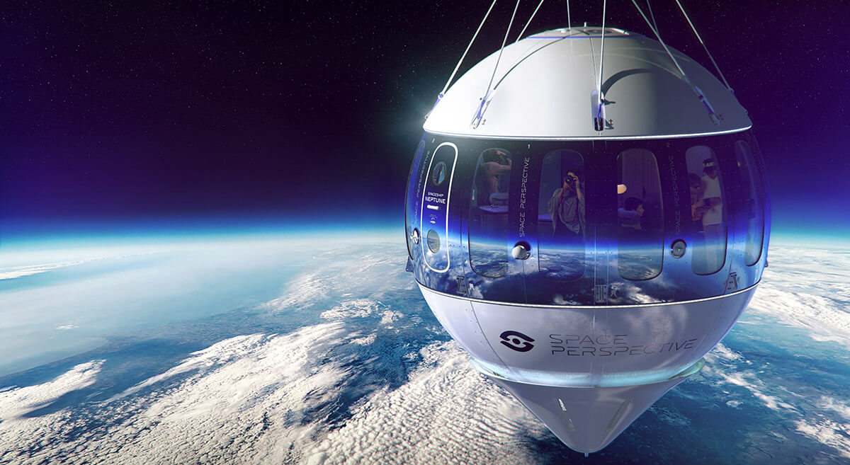 Space Perspective reveals its capsule design for space travel