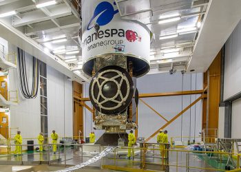 Arianespace lanzará el martes el innovador satélite Eutelsat Konnect VHTS a bordo del Ariane 5