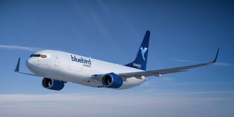 Bluebird Nordic recibe el tercer 737-800BCF de Boeing