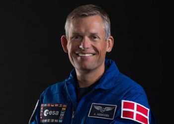 El astronauta de la ESA Andreas Mogensen