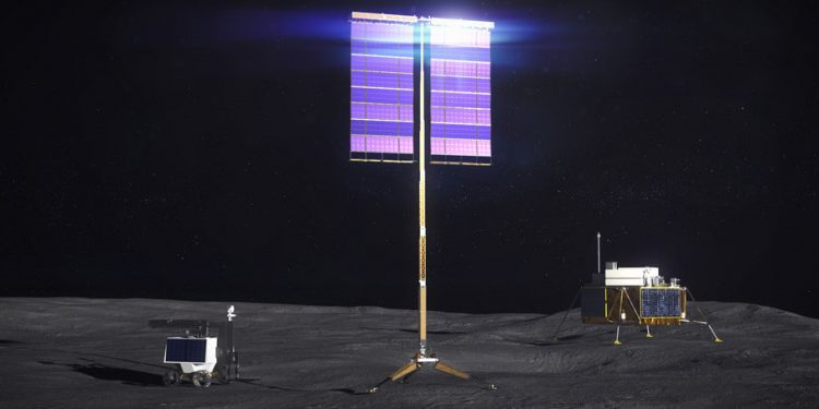 Tres empresas ayudarán a la Nasa a avanzar en la tecnología de paneles solares para la Luna
