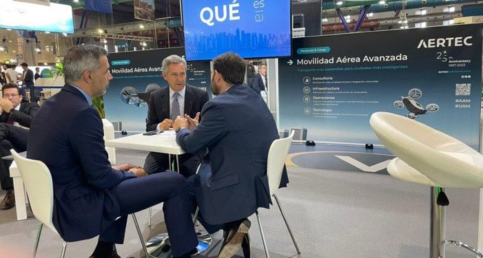 Aertec muestra en S-Moving sus capacidades y desarrollos en el ámbito de la movilidad aérea avanzada