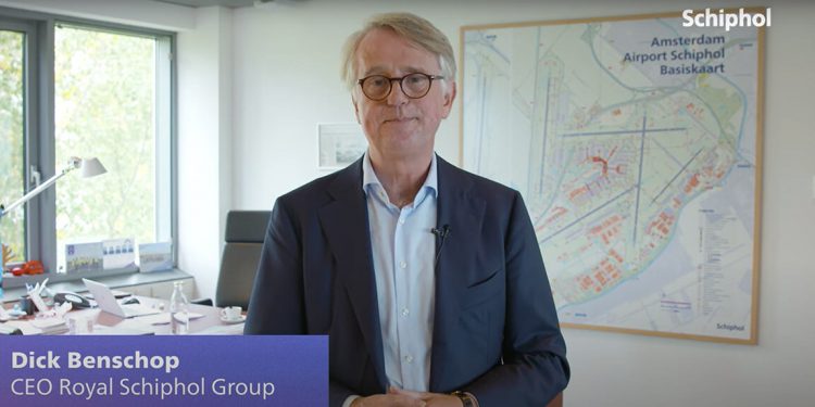 Dick Benschop, director ejecutivo del aeropuerto de Schiphol