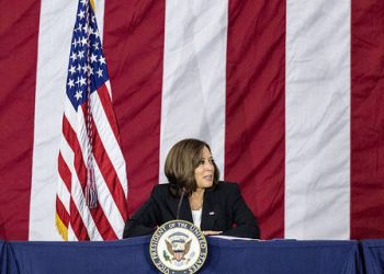 La vicepresidenta de EEUU, Kamala Harris.