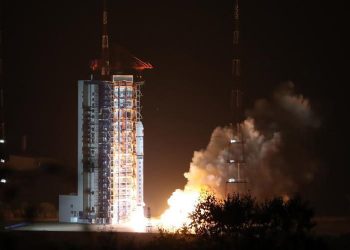 Lanzamiento del satélite chino Xihe