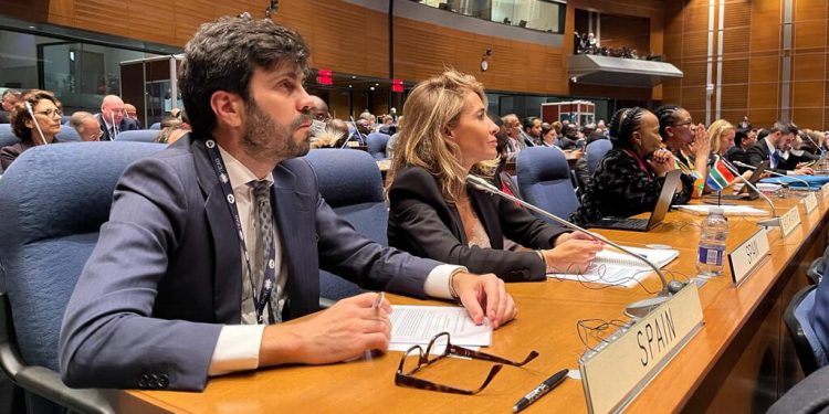 Ministra en la 41 Asamblea de OACI