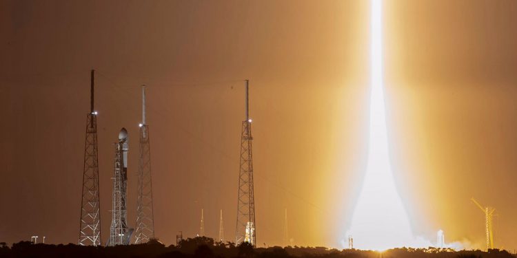 SpaceX launched 34 Starlink satellites plus AST SpaceMobile’s BlueWalker 3