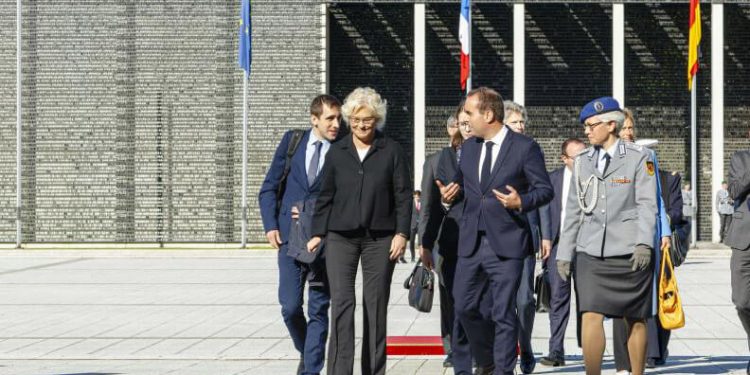 Ministros de Defensa de Francia y Alemania