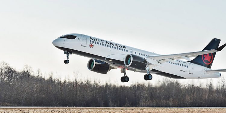 Air Canada encarga a Airbus 15 aviones A220 más