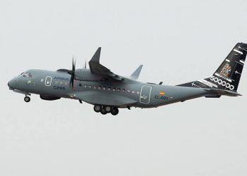 El C-295 vuela con SAF