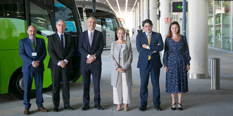 El aeropuerto de Barajas inauguró la terminal de autobuses en la T4