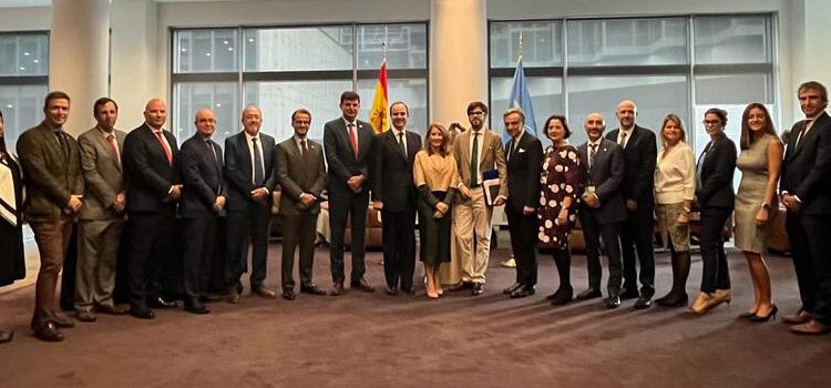 Equipo español que ha participado en la Asamblea de la OACI