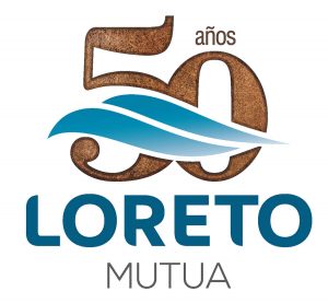 Loreto Mutua logo 50 años 