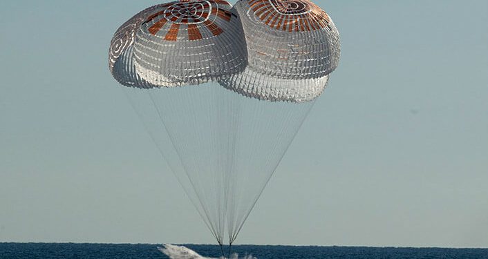 Regresaron a la Tierra cuatro astronautas procedentes de la ISS