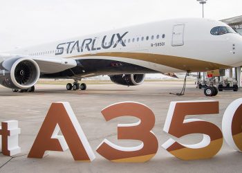 Starlux recibió su primer A350