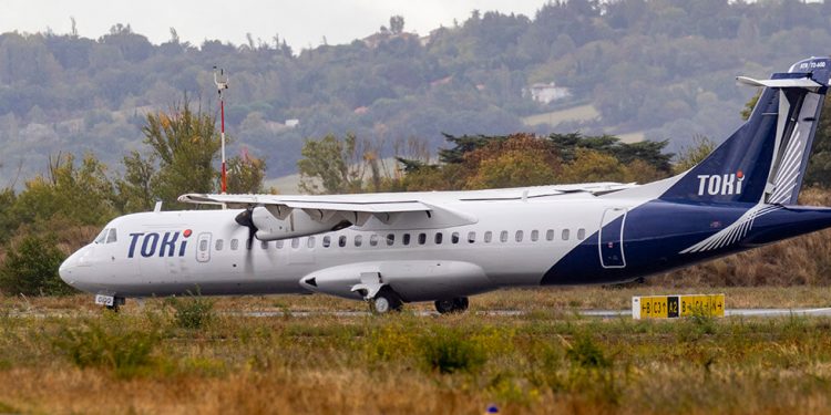 Toki Air recibe un ATR 72-600 para iniciar sus operaciones