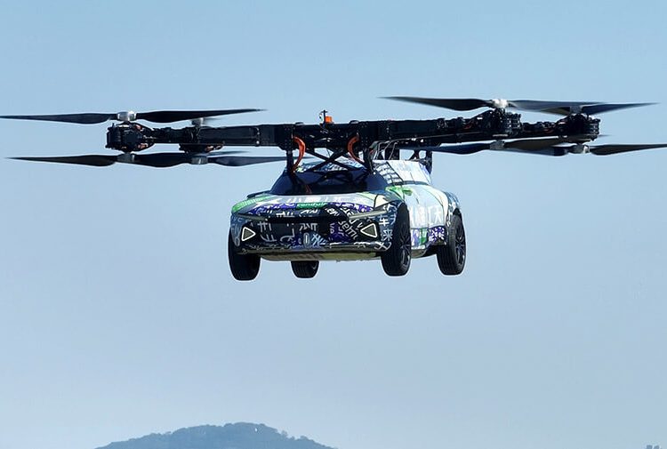 coche volador chino