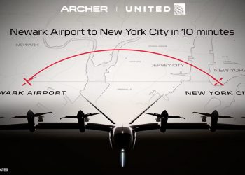 Archer y United Airlines anuncian la primera ruta comercial de taxi aéreo eléctrico en EEUU