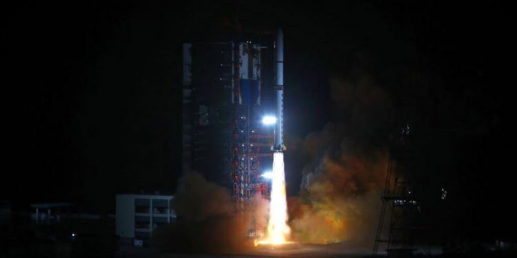 China lanzó un nuevo satélite de teledetección