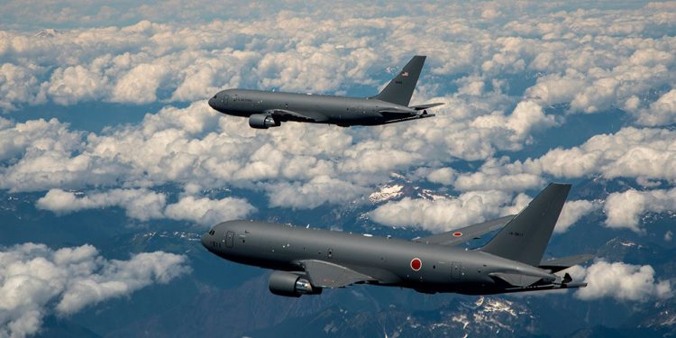 Japón recibirá de Boeing otros dos aviones cisterna KC-46A más