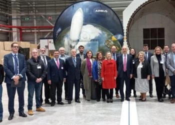 La Comisión de Defensa del Senado visitó las instalaciones de Airbus en Getafe