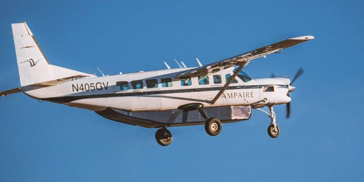La Eco Caravan de Ampaire realiza su primer vuelo