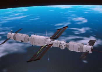 La nave de carga Tianzhou-4 abandonó la estación espacial china