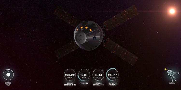 La nave espacial Orion