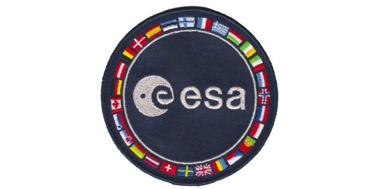 Nuevo parche de banderas de la ESA