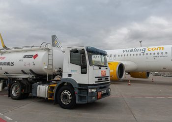 Suministro de SAF de Cepsa en Sevilla