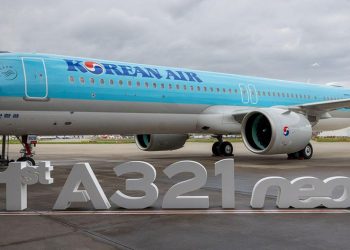 Un A321neo de Korean Air