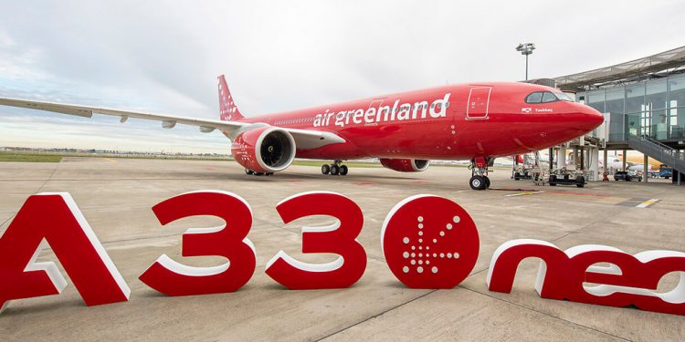 Air Greenland recibió un avión A330-800