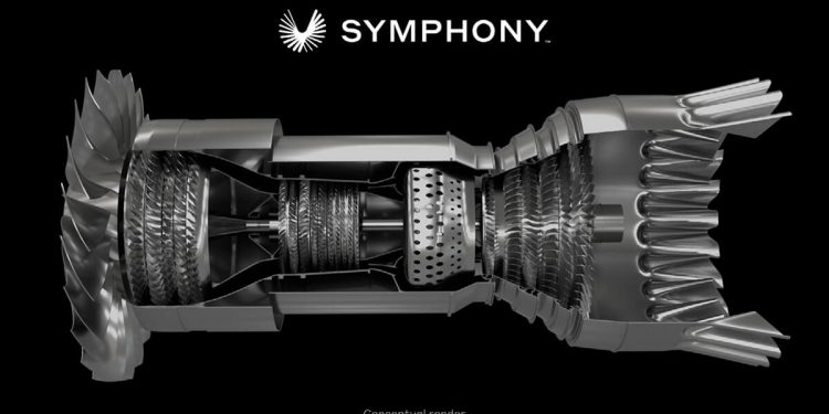 Boom Supersonic revela el motor para su avión supersónico Overture
