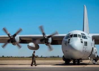 FAdeA entregó un nuevo avión Hércules modernizado a Fuerza Aérea Argentina