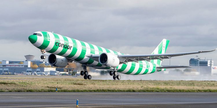 La aerolínea Condor moderniza su flota con el primer A330neo